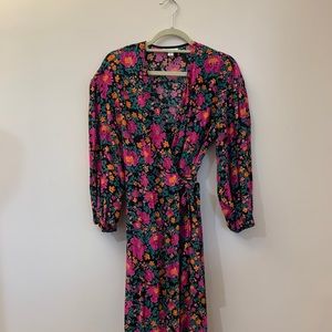 Floral Robe Dress